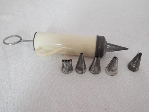 Vintage Cake Decorating Tools