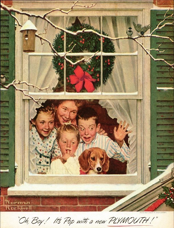 Vintage Christmas Cards Images