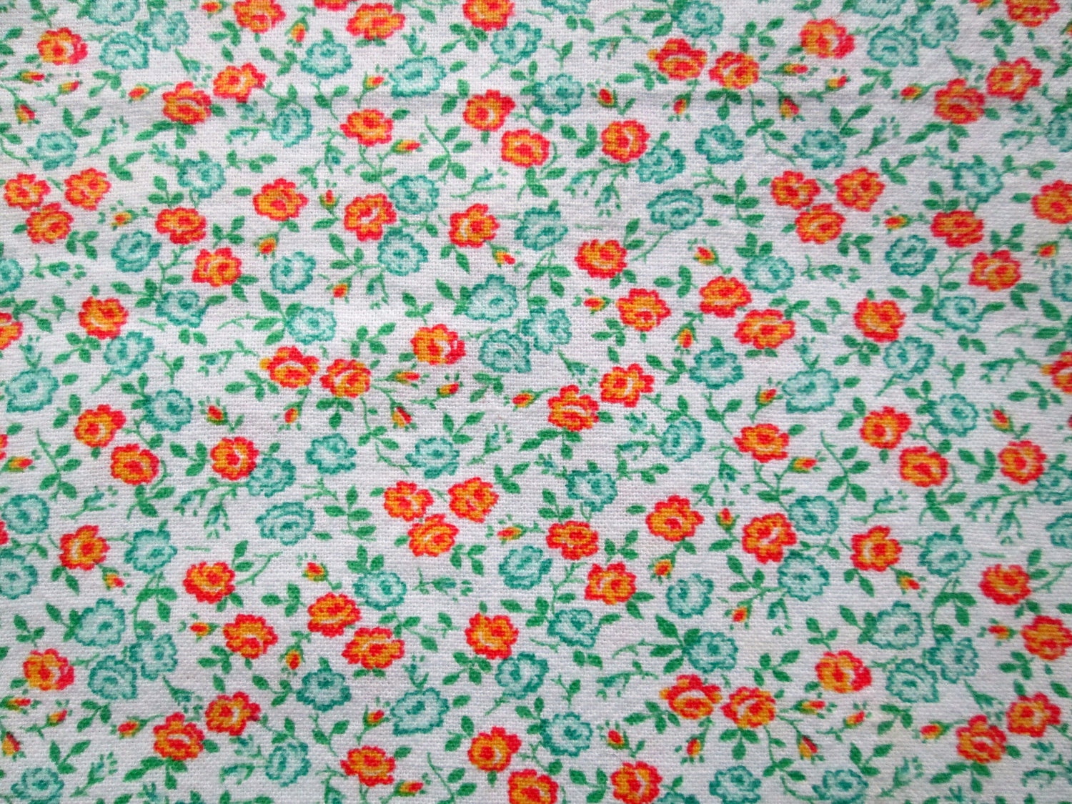 Vintage Feedsack Fabric