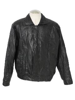 Vintage Members Only Leather Jacket