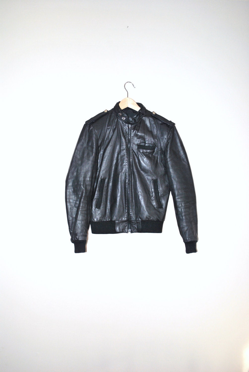 Vintage Members Only Leather Jacket