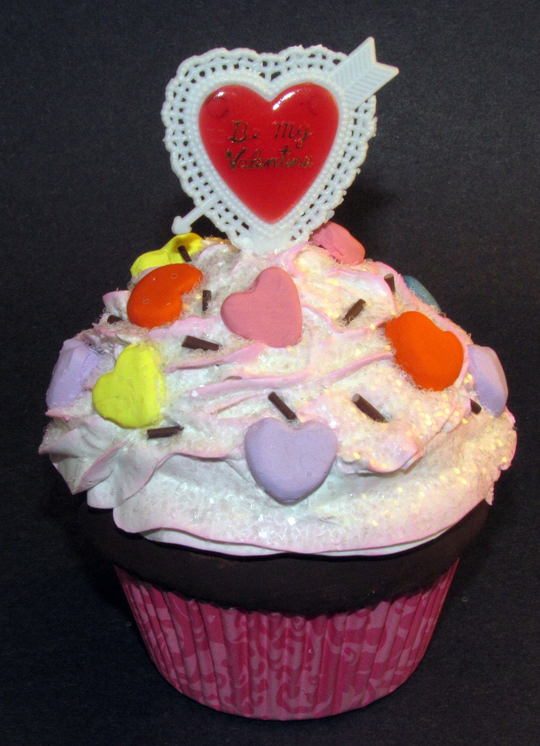 Vintage Valentine Cupcakes