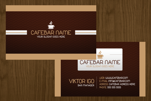 Visiting Card Background Psd