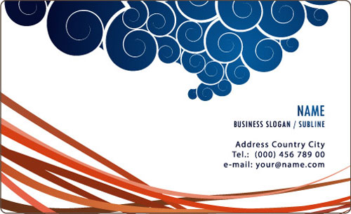 Visiting Card Design Sample Corel Draw