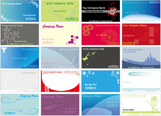 Visiting Card Models