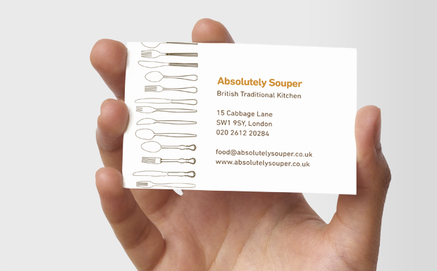 Visiting Card Models For Catering