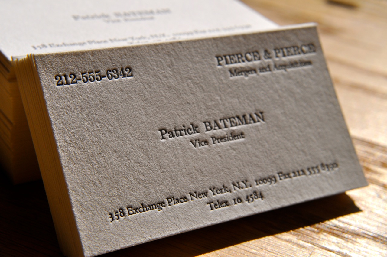 Visiting Card Sample Interior Design