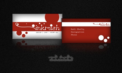 Visiting Card Sample Psd