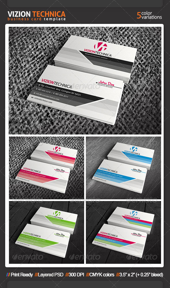 Visiting Card Templates Free