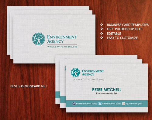 Visiting Card Templates Free Psd