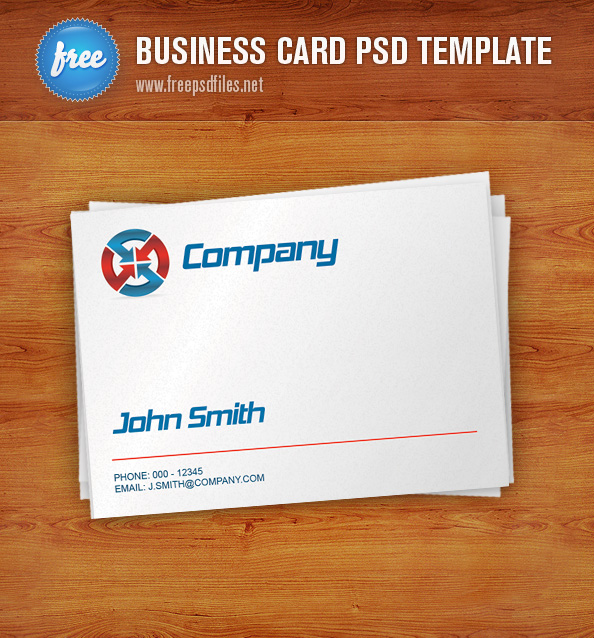 Visiting Card Templates Free Psd