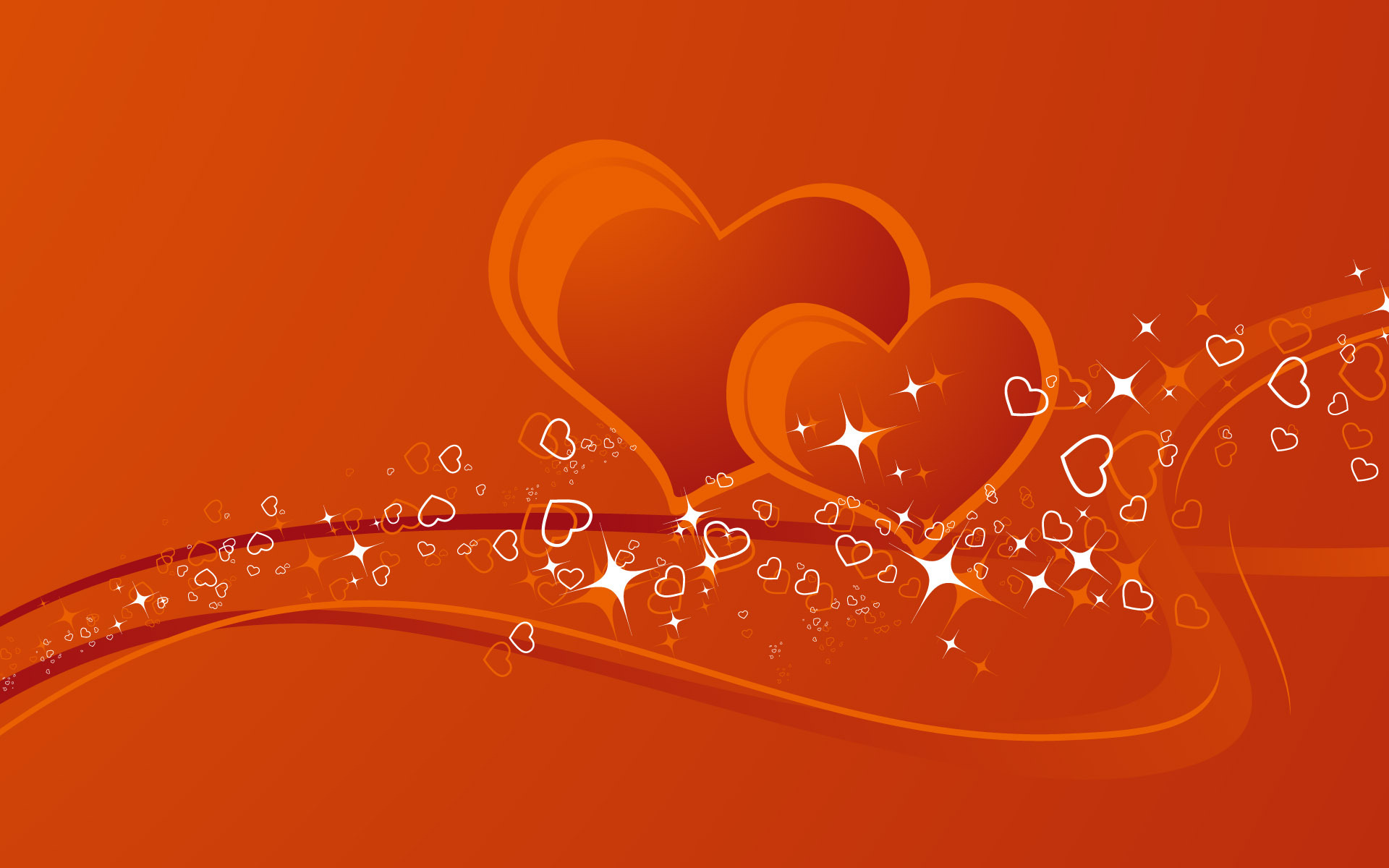 Wallpaper Love Heart Couple