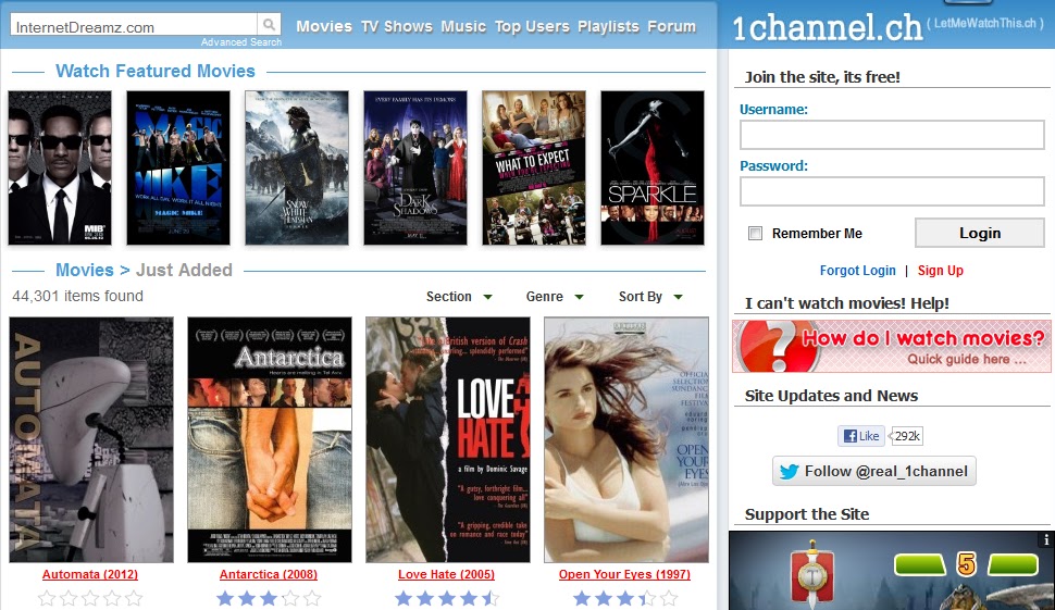 Watch Movies Online Free