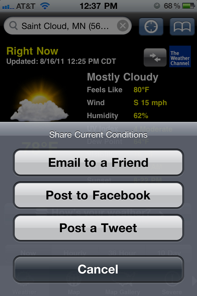 Weather Channel App For Iphone 5