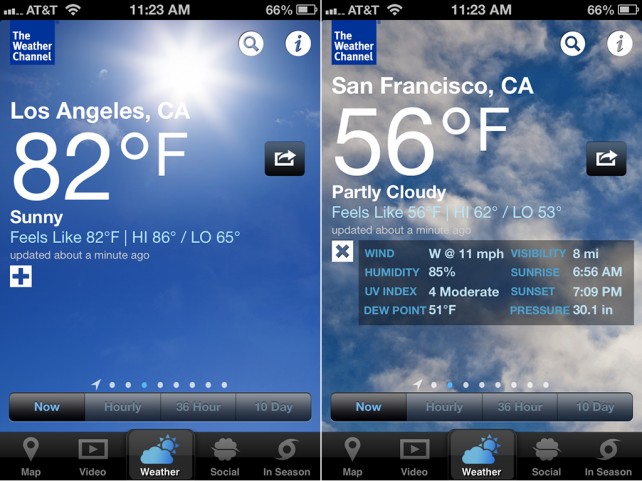 Weather Channel App For Iphone 5