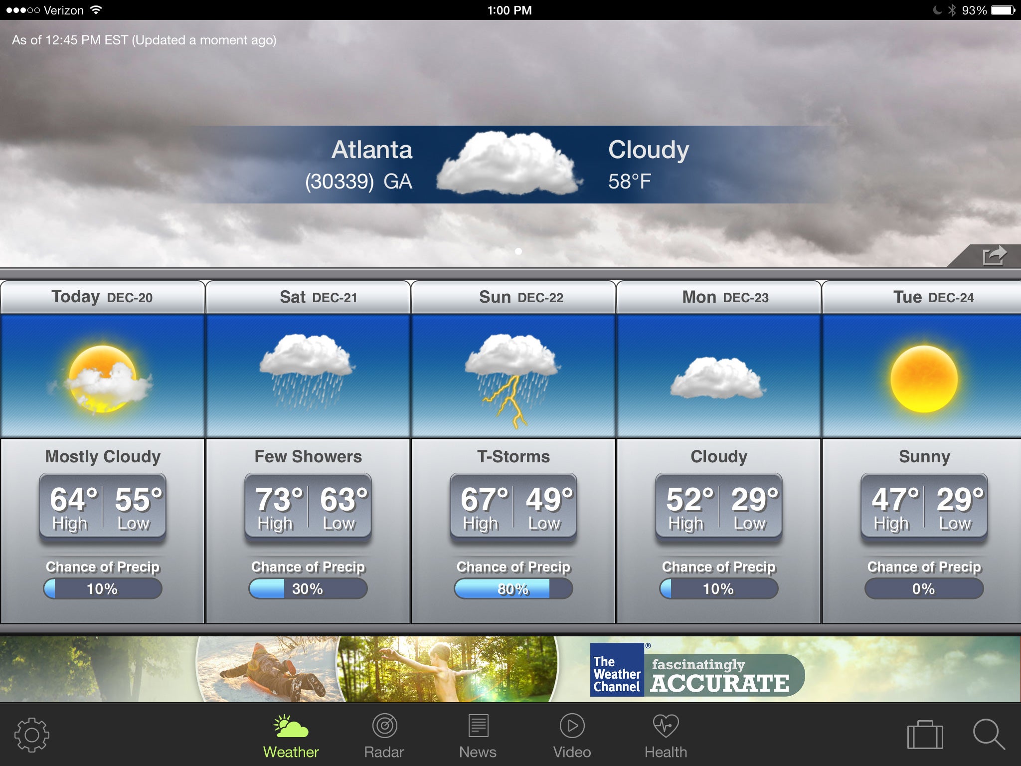 Weather Channel App For Mac