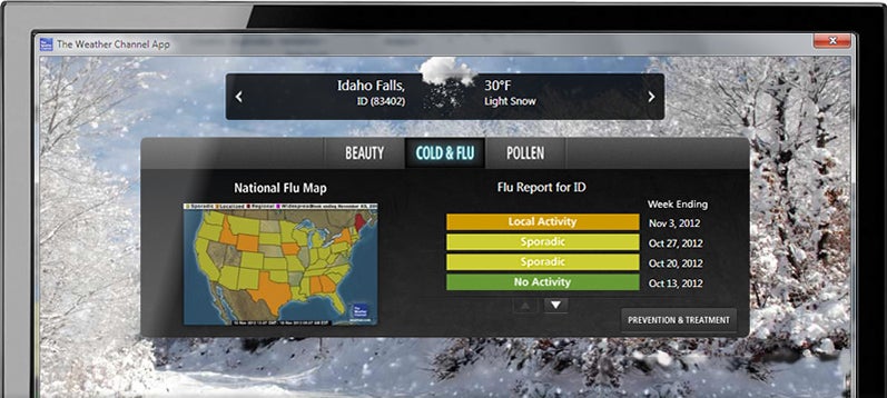 Weather Channel Logo Font