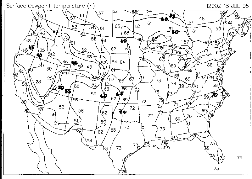 Weather Channel Map Symbols