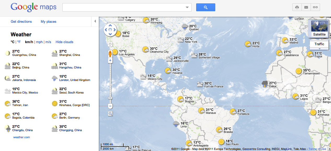 Weather Channel Maps Radar