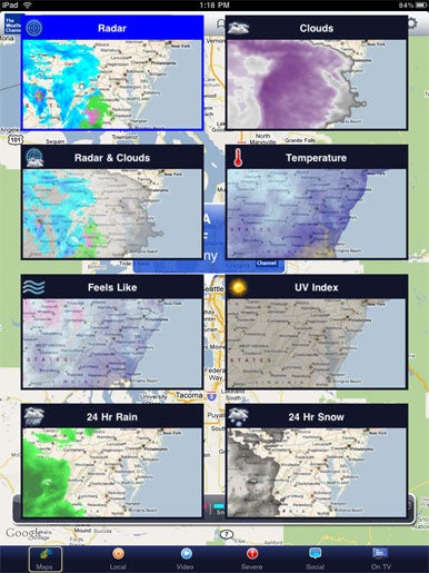 Weather Channel Maps Radar