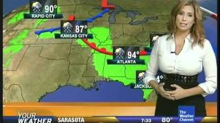 Weather Channel Stephanie Abrams Breasts