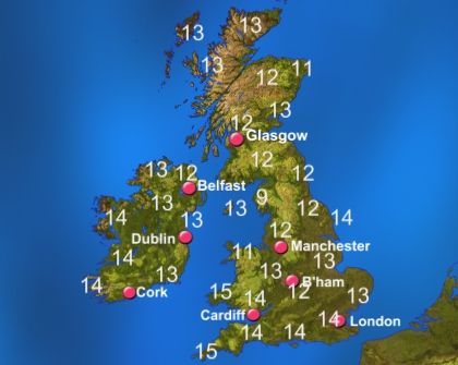 Weather Forecast England April