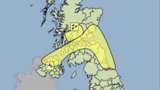 Weather Forecast England Today