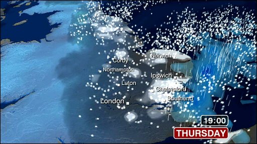 Weather Forecast Map England