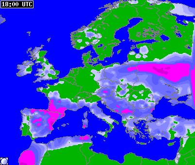 Weather Forecast Map Europe