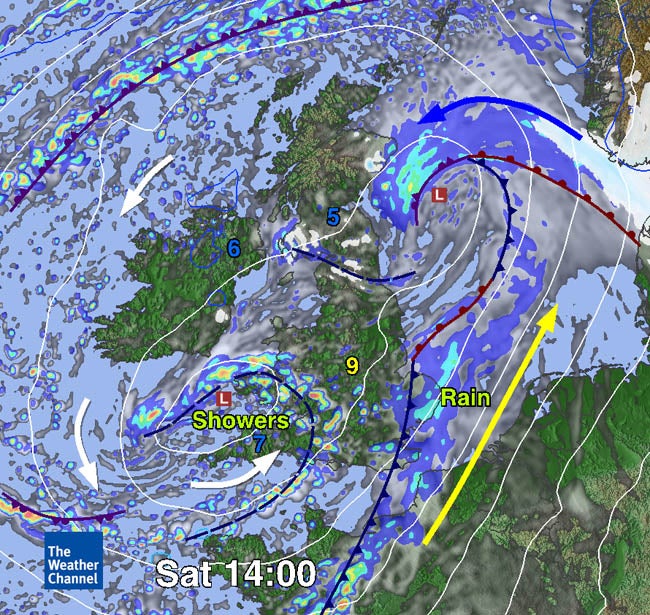 Weather Forecast Map Uk