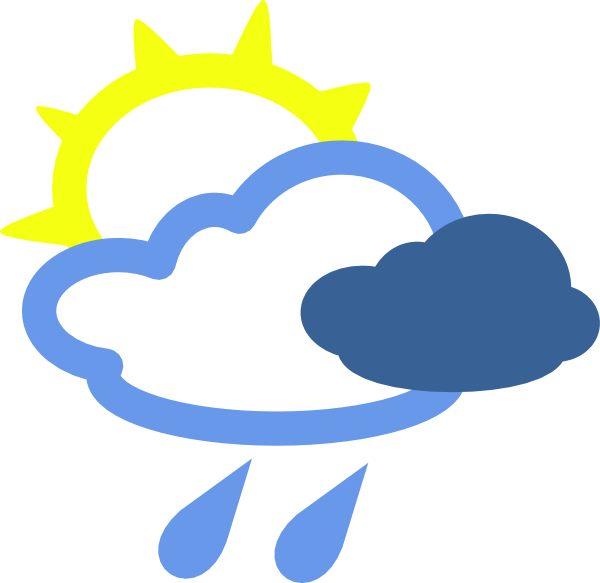 Weather Forecast Symbols Cloudy