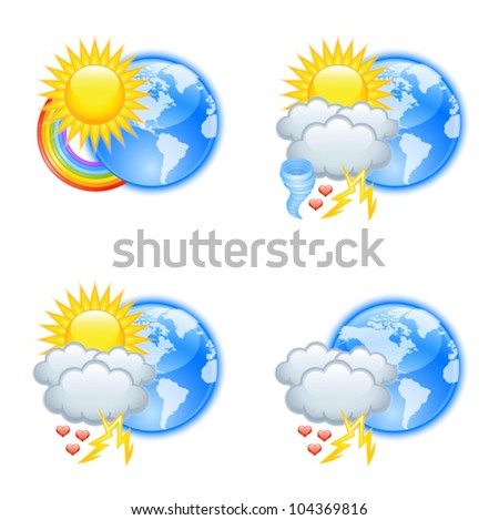 Weather Icons For Kids