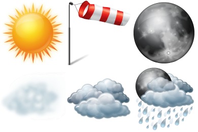 Weather Icons For Kids