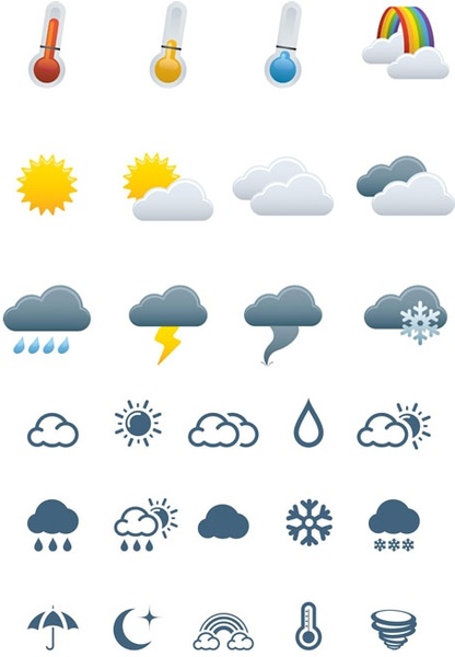 Weather Icons Free Download