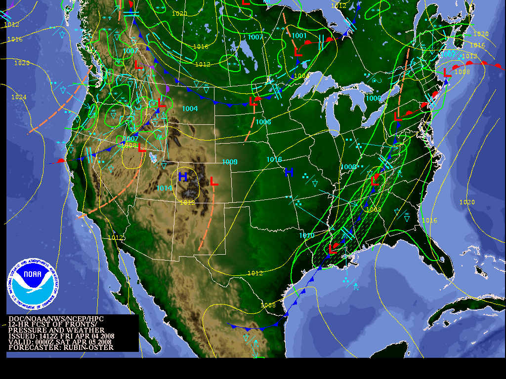 Weather Map Australia Isobars