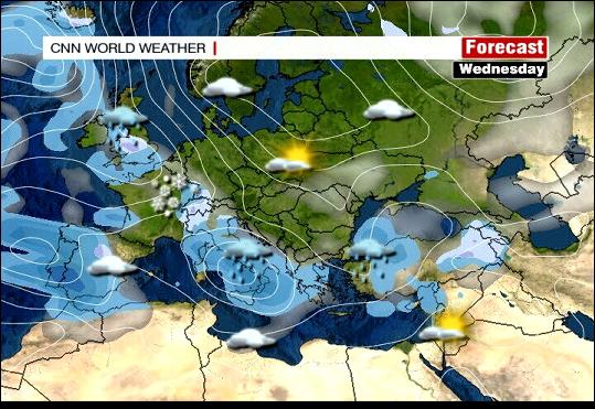 Weather Map Europe Forecast