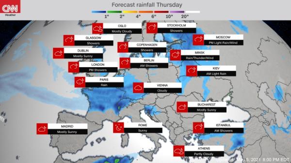 Weather Map Europe Forecast