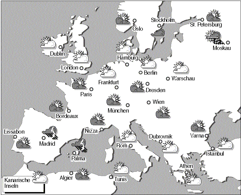 Weather Map Europe Satellite