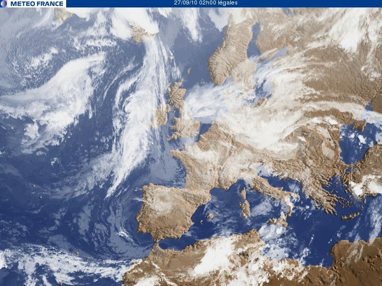 Weather Map Europe Satellite