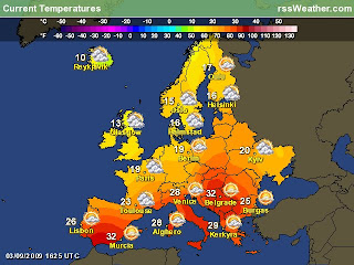 Weather Map Europe Temperature