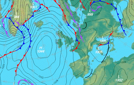 Weather Map Uk Isobars