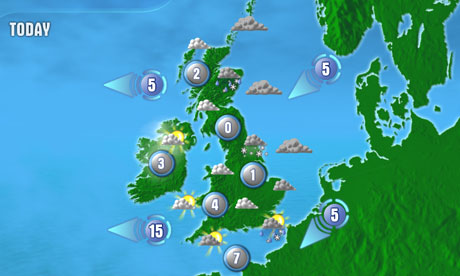 Weather Map Uk Snow