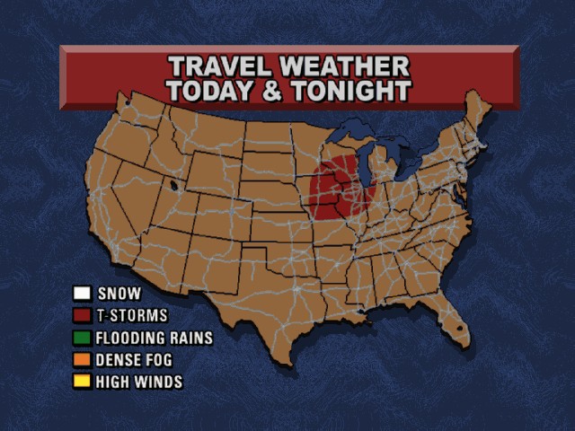 Weather Map Usa Forecast