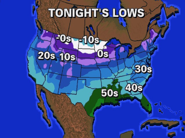 Weather Map Usa Tomorrow