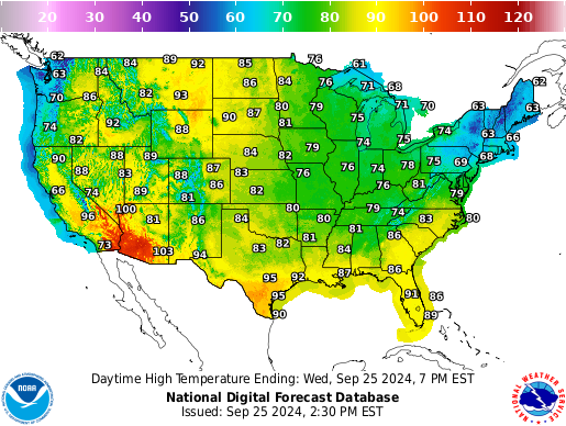 Weather Map With Fronts For Kids