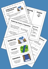 Weathering And Erosion Worksheets Middle School