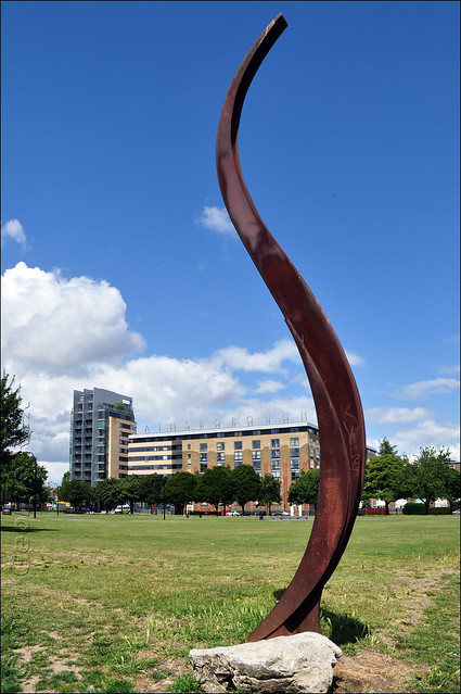 Weathering Steel Sculpture