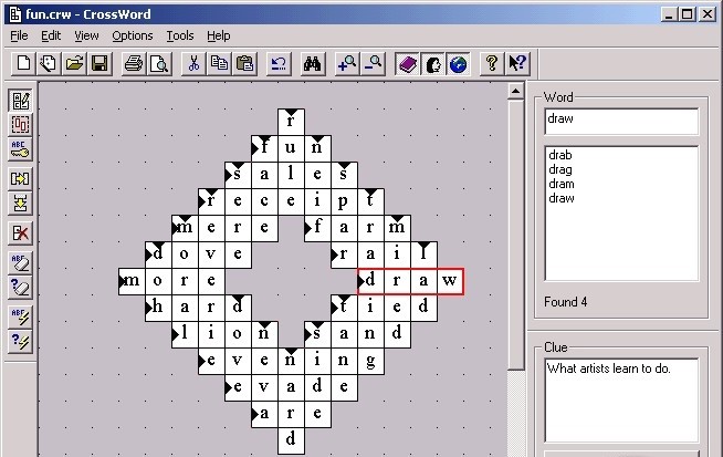 Web Browser Icon Crossword