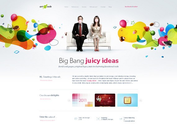 Web Design Banner Inspiration