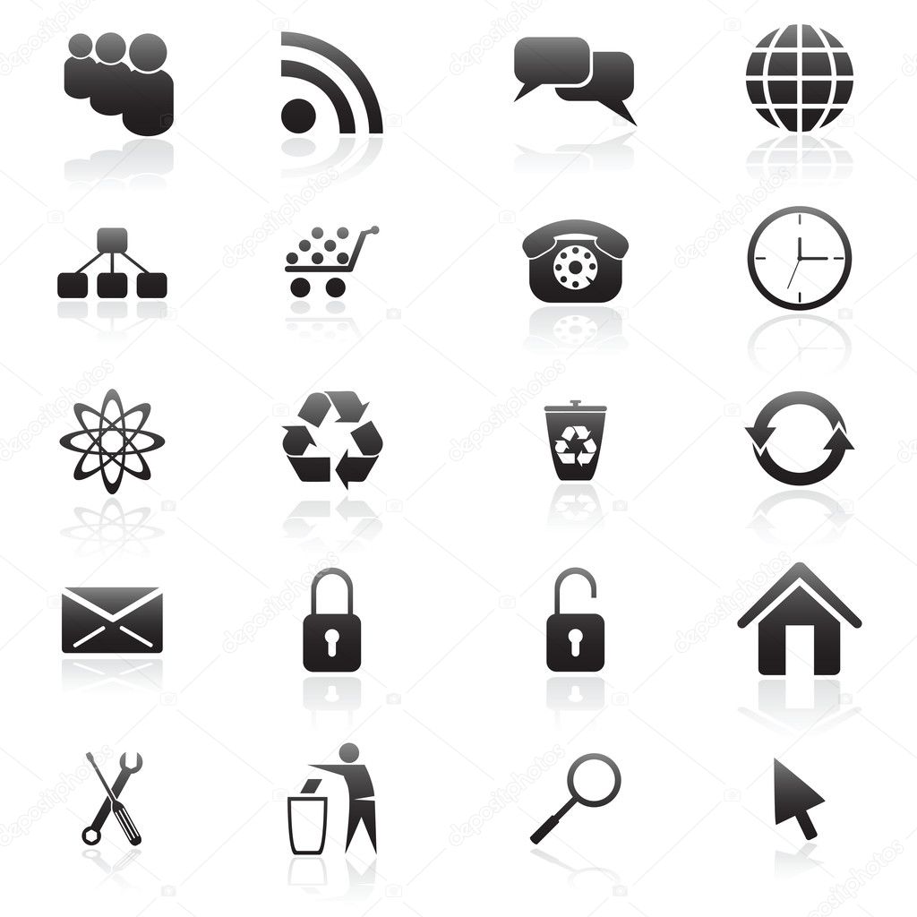 Web Design Icons Vector